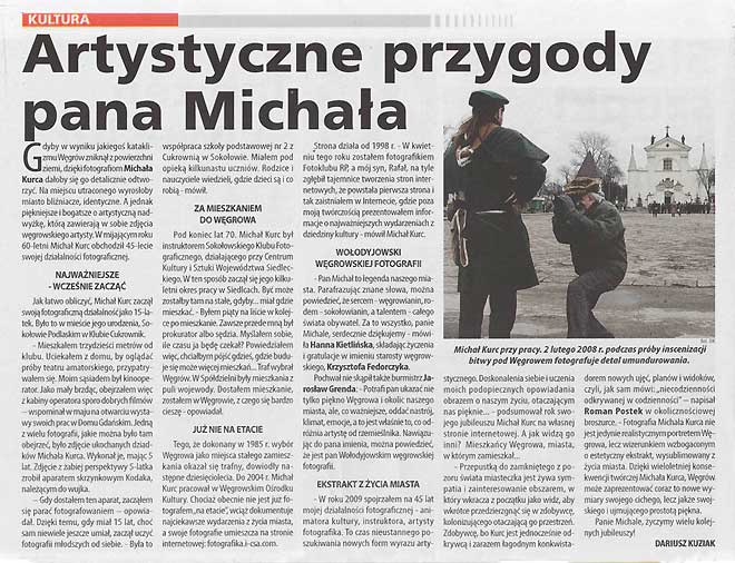 Tygodnik Siedlecki  Nr1 3 stycznia 2010.